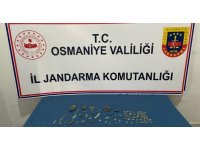 Osmaniye’de jandarma ekiplerinden tarihi eser operasyonu