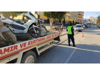 Antalya’da jandarmadan motosiklet denetimi