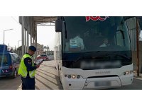 Mersin’de kazalara karşı servis ve otobüslere sıkı denetim