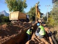 Büyükşehir Konyaaltı’nda yeni hat ile arızalara son veriyor