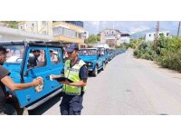 Alanya’da safari araçlarına yönelik denetim