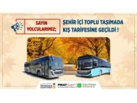 Kahramanmaraş toplu taşımada kış tarifesine geçti