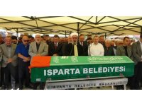 Isparta Belediye Başkanının kızı Isparta’da son yolculuğuna uğurlandı