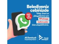 Yüreğir’de  Whatsapp İletişim Hattı kuruldu