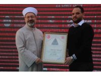 Diyanet İşleri Başkanı Erbaş, Hatay’da yapımı tamamlanan 40 caminin açılışını gerçekleştirdi