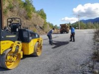 Alanya yollarında bisiklet yarışı hazırlığı