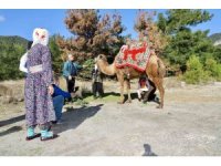 Alanya geleneksel Yörük oyunları gübüdük oyunu ile sona erdi