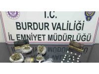 Burdur’da durdurulan araçtan uyuşturucu çıktı, 1 kişi tutuklandı