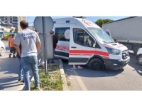 Ambulans şoförünün dikkati faciayı önledi