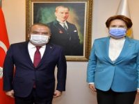 Başkan Böcek’ten İyi Parti Genel Başkanı Meral Akşener’e ziyaret