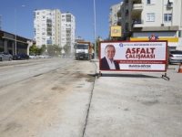 Büyükşehir Belediyesi Çınarlı Caddesi’ni asfaltlıyor