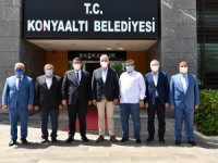 Esnaf temsilcilerinden Başkan Esen’e teşekkür